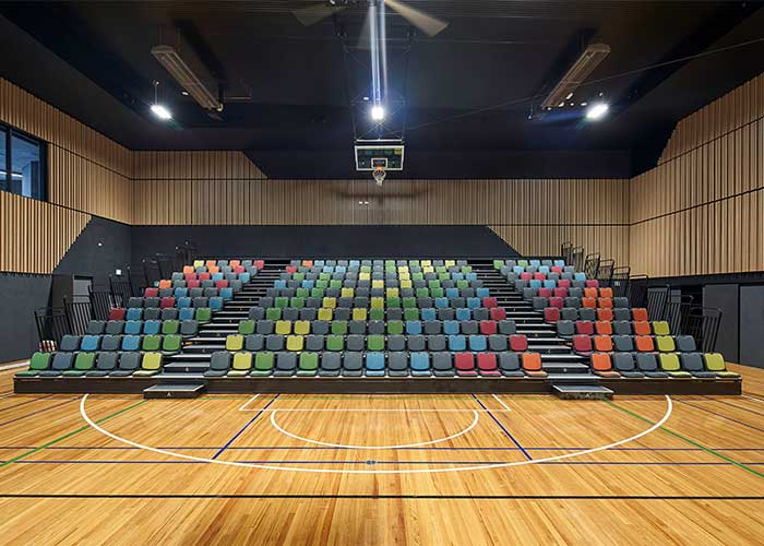 Spectator area.